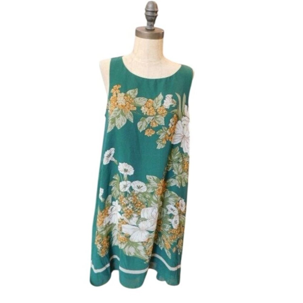 Max Studio Size M Medium Print Tank Style Elegant Dress NWT $128